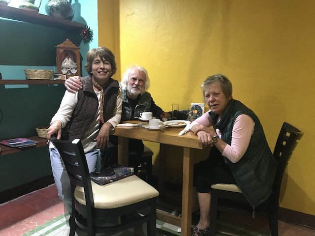 Coffee with the writer’s former Spanish teacher Laura in Querétaro